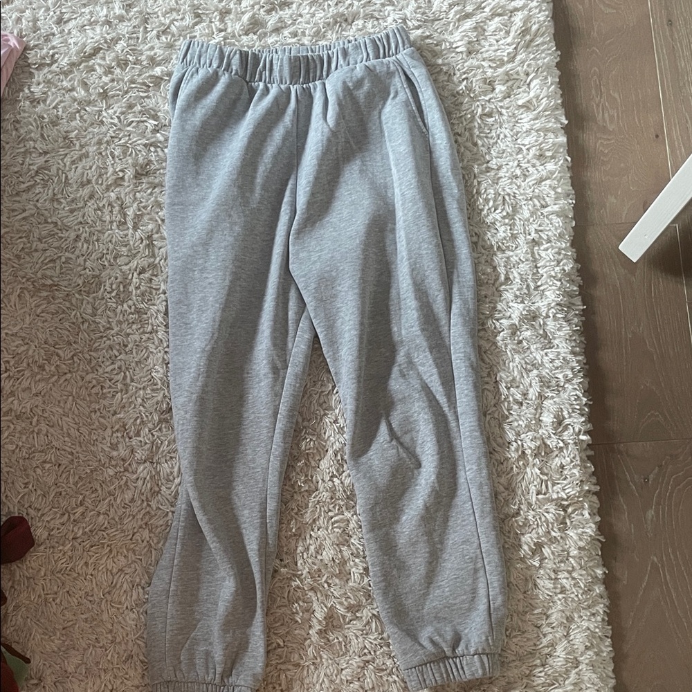 Zara Kids Light Gray Sweatpants